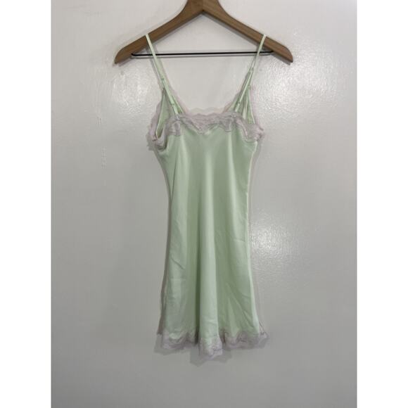 Y2K Regency Coquette Fairy Slip Cami Dress XS Cottage Dainty Whimsical Goddess - Picture 2 of 14